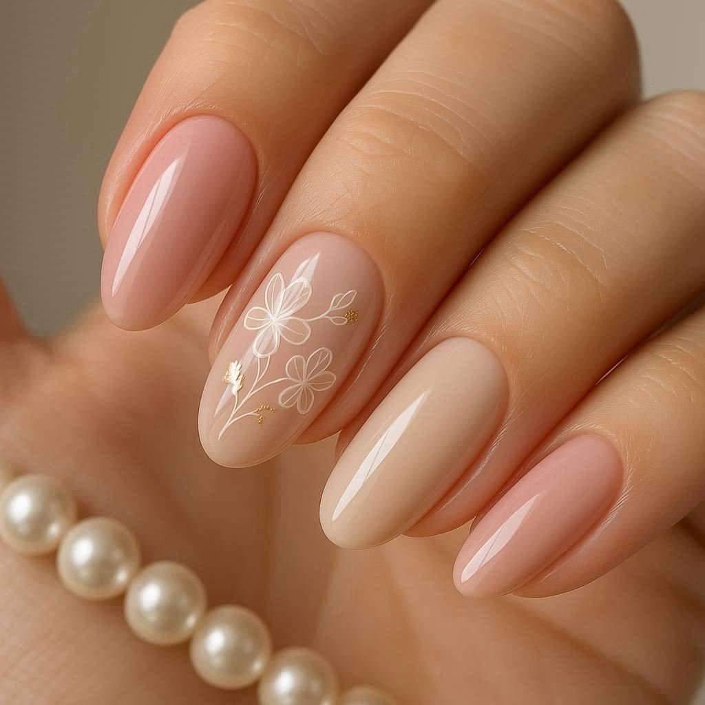 Soft Blush Dream – Minimalist Nude Nail Art