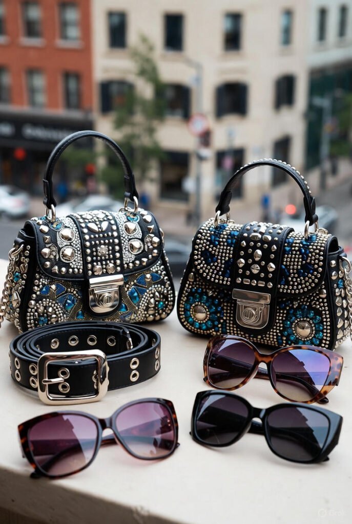 fashion in 2000s statement accessories and bold styling