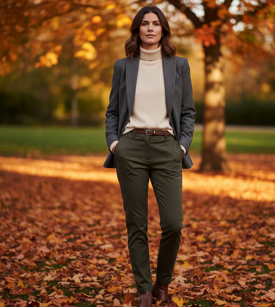 fall fashion 2026 layering blazer look