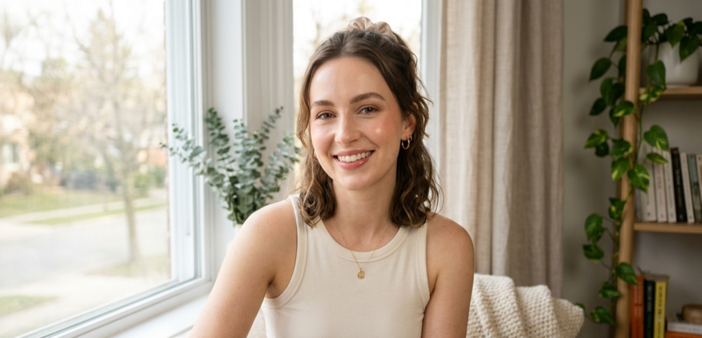 simple everyday makeup routine final look