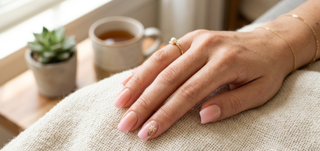 simple nail art designs ombre gradient nails