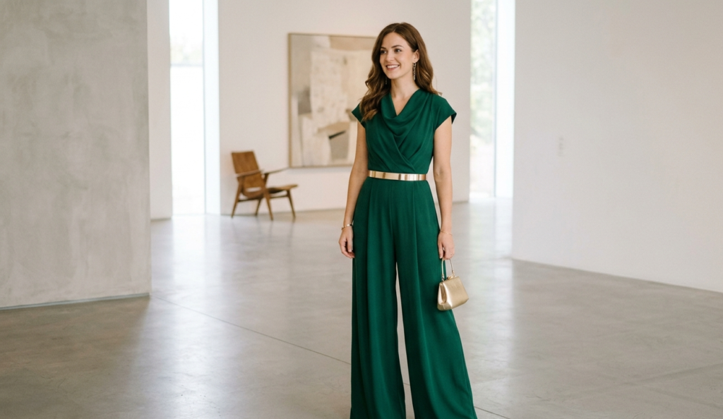 wedding guest outfit ideas for women jumpsuit
