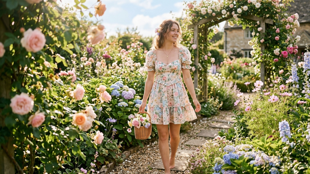 cute summer outfit ideas for women floral mini dress