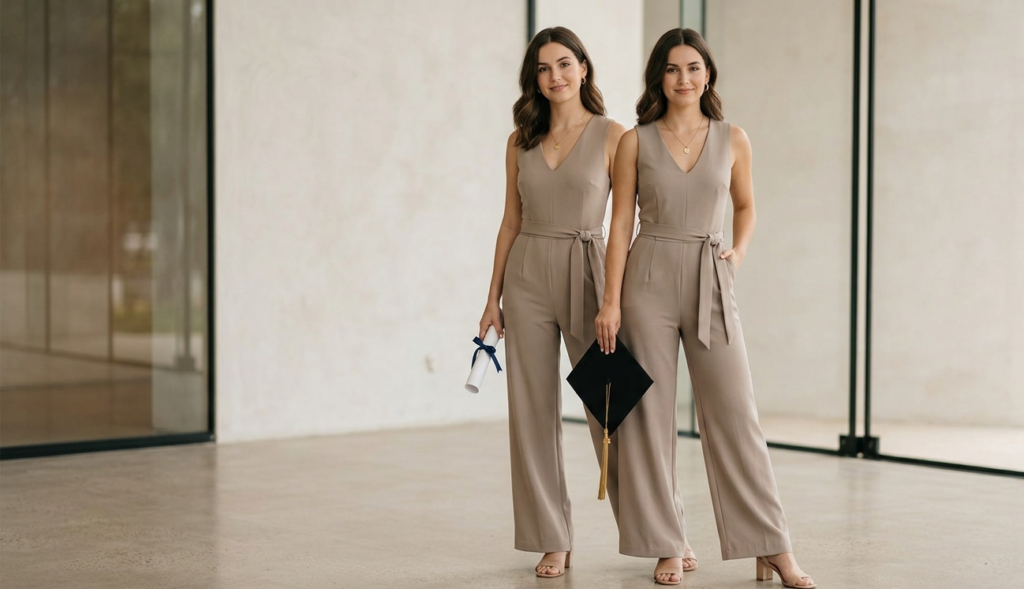graduation outfit ideas for women jumpsuit